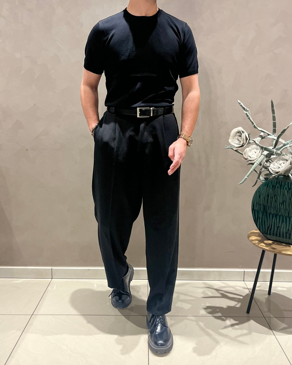 Polo girocollo