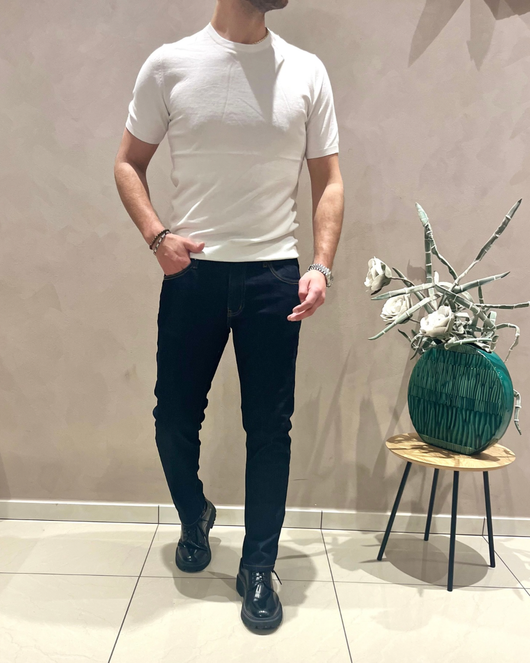 Jeans lavaggio zero