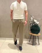 Polo Oldmoney intrecciata