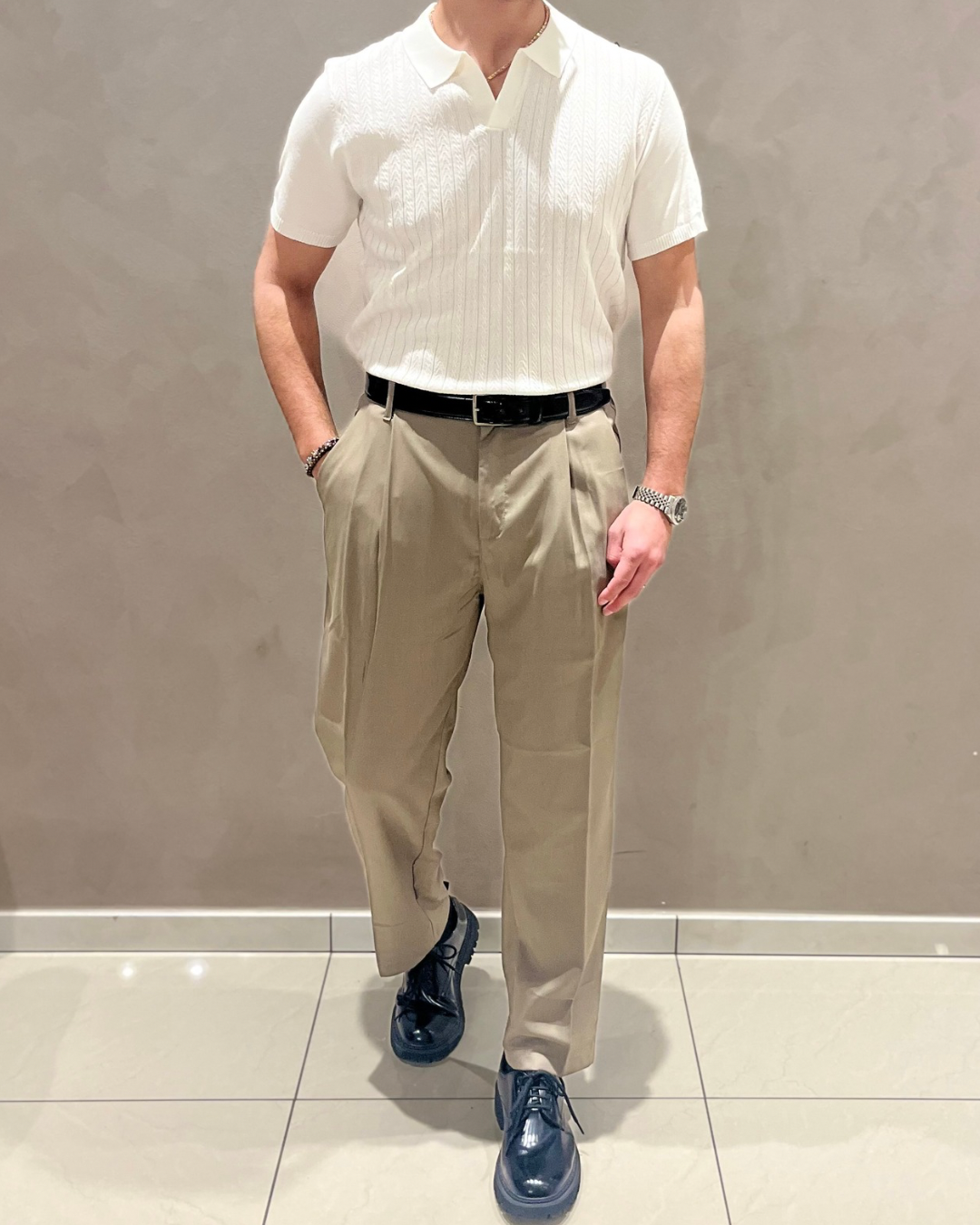 Pantaloni Wide