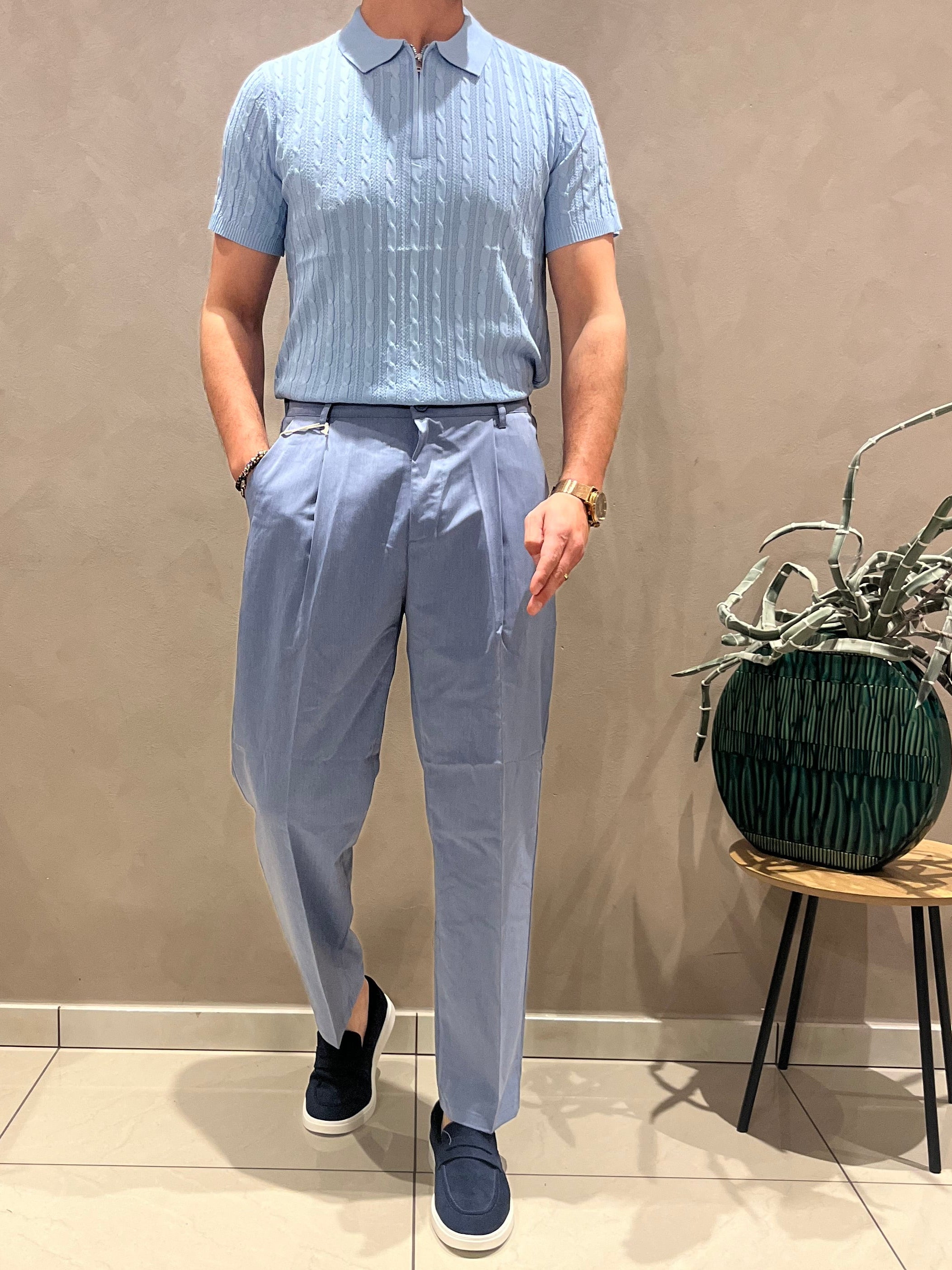 Pantaloni Wide