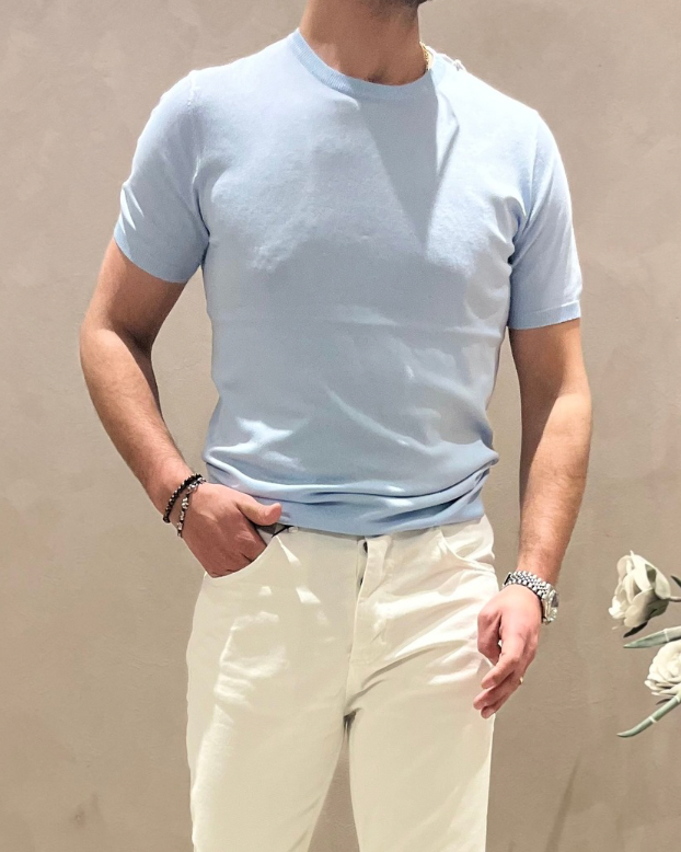 Polo girocollo