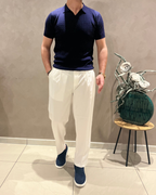 Polo Oldmoney intrecciata