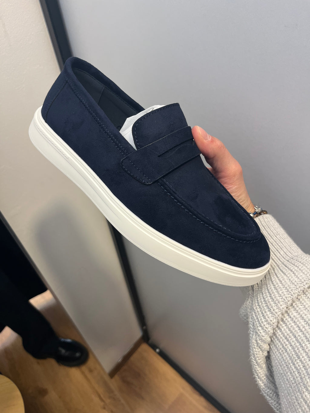 Mocassino blue