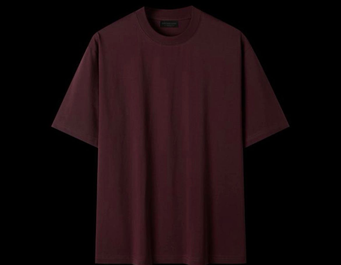 T-shirt bordeaux