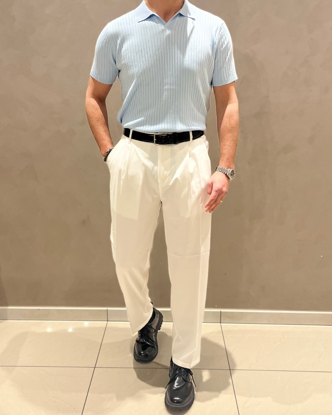 Pantaloni Wide