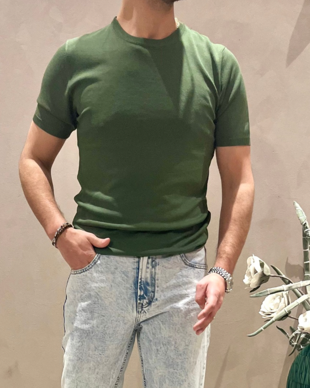 Polo girocollo